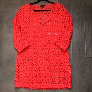 J.Crew tomato red eye kit coverup